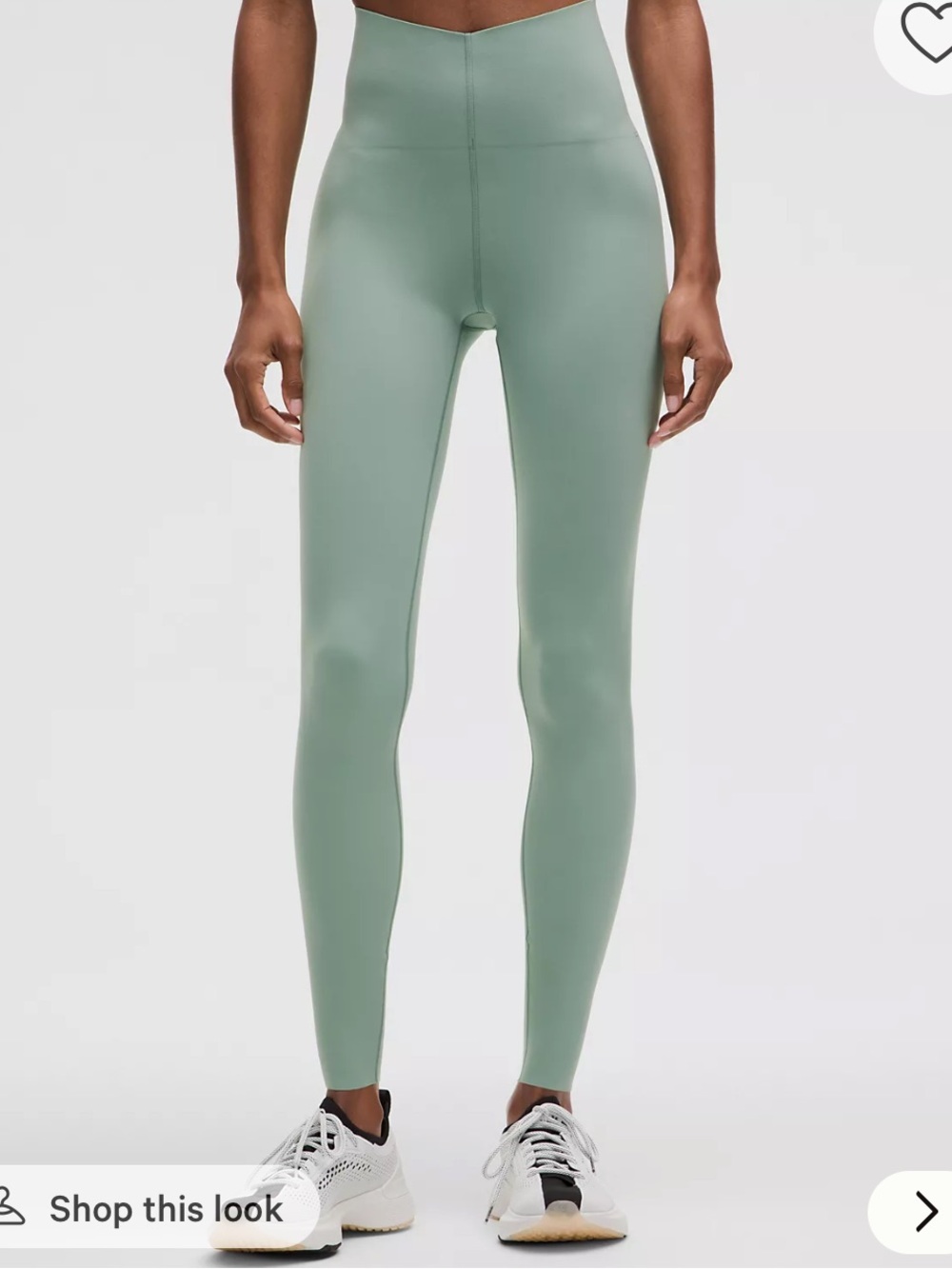 lululemon athletica glow up High-Rise Leggings in Sage